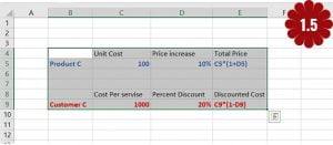  calculate percentage in Excel