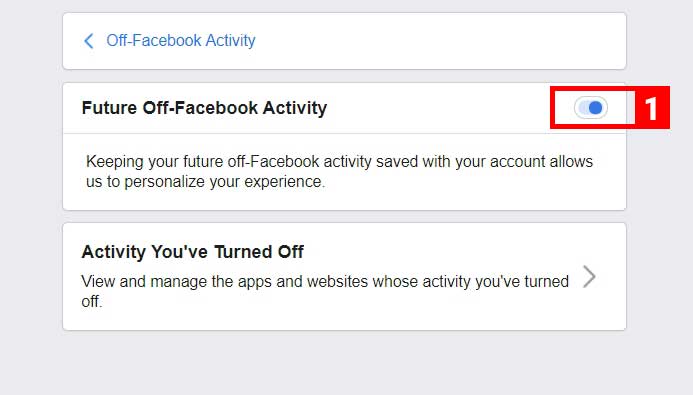 Stop Facebook Tracking - facebook activity