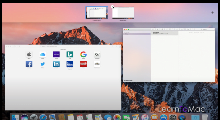 mac move app bar to another screen