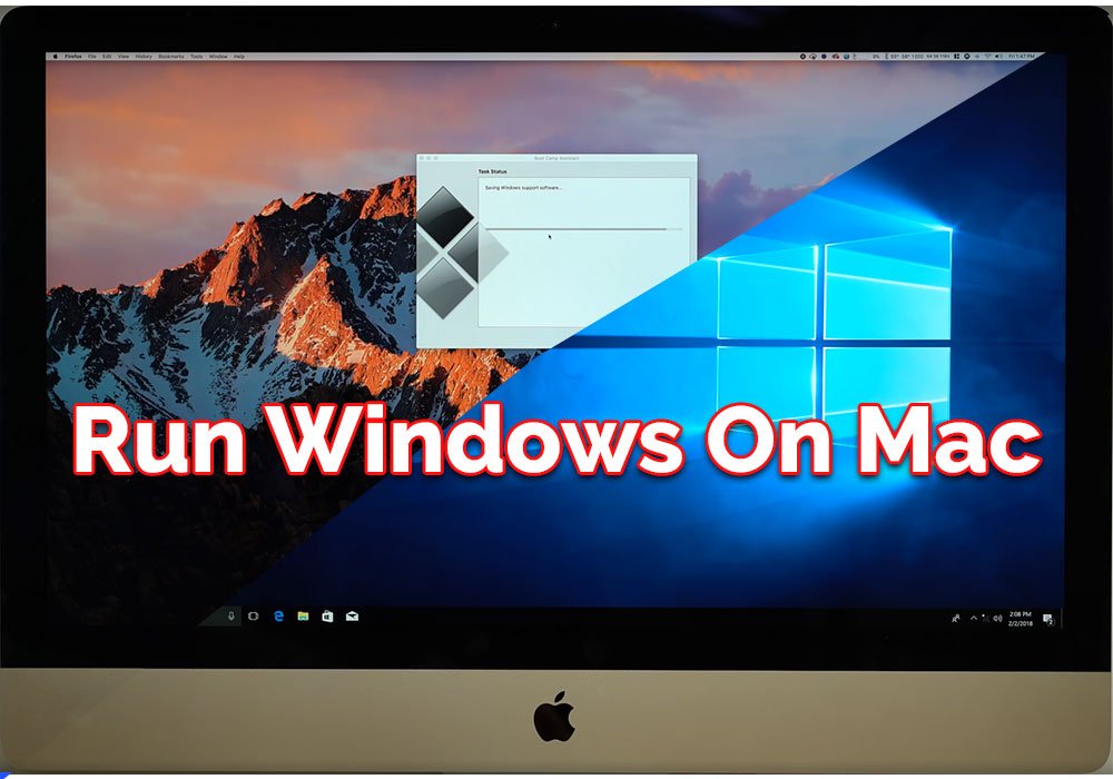 how to install windows on mac free