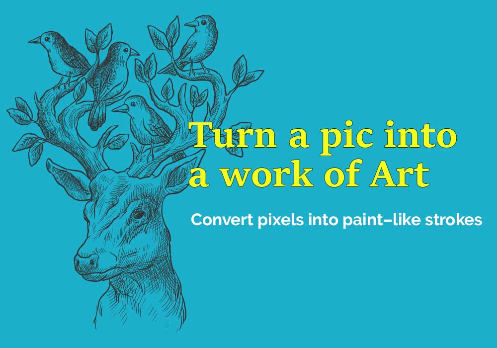 Convert a Photo into a Painting