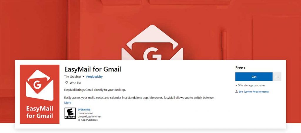 easy mail for gmail cost