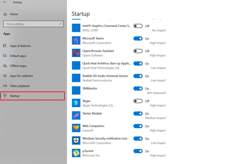 windows 10 how to make a program run at startup