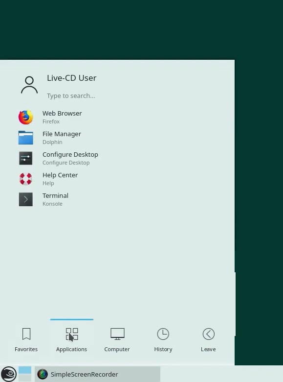 Linux Mint 8.1 KDE utilizes Plasma 5.8