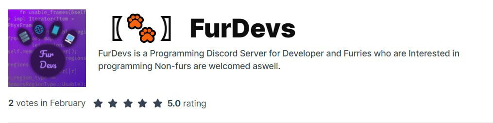 discord furry server FurDevs