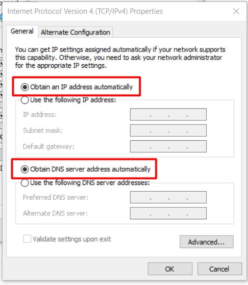 Change Advanced DNS Settings 01