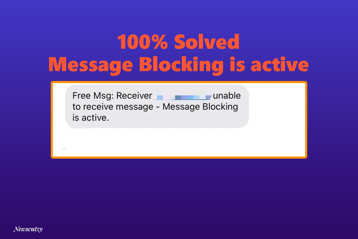 how to fix message blocking is active iphone