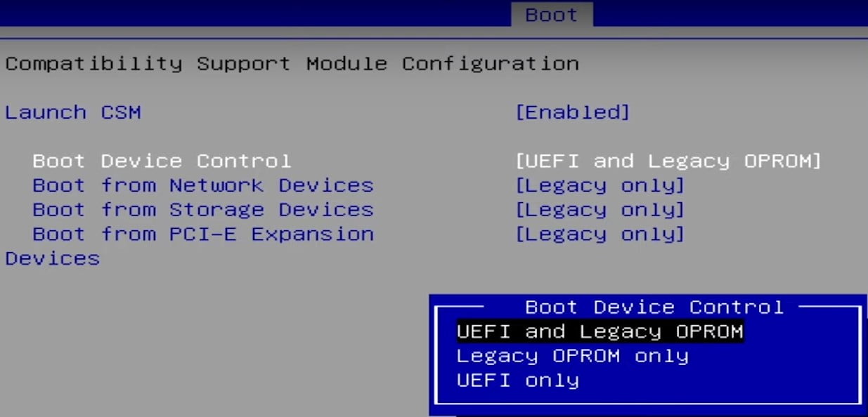 Windows 11 BIOS Settings [Enable UEFI, TPM]