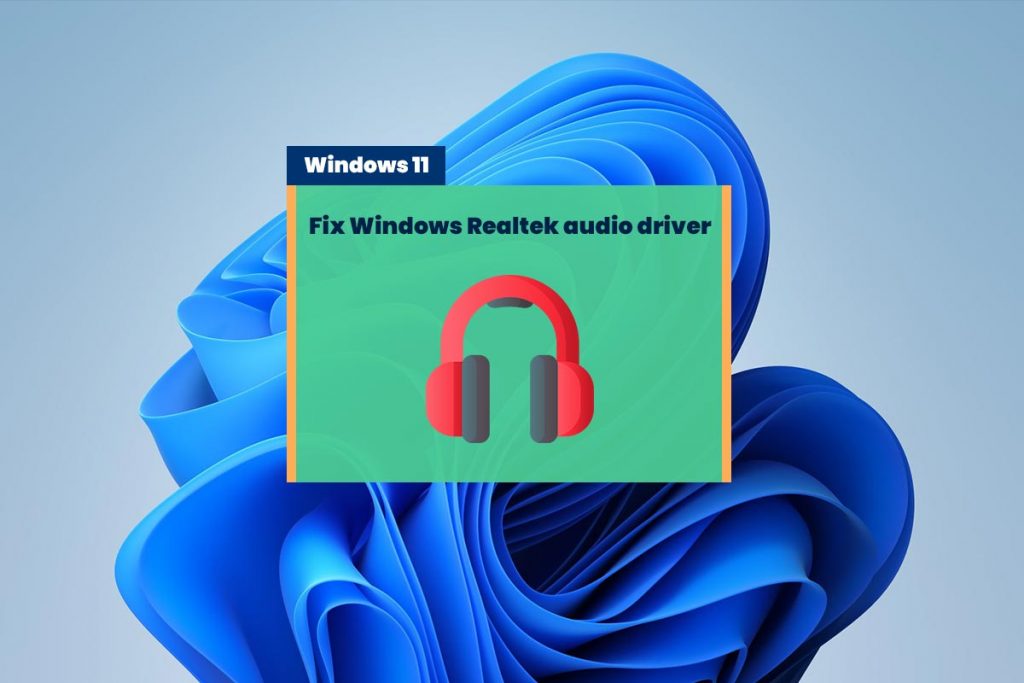 realtek audio driver windows 11