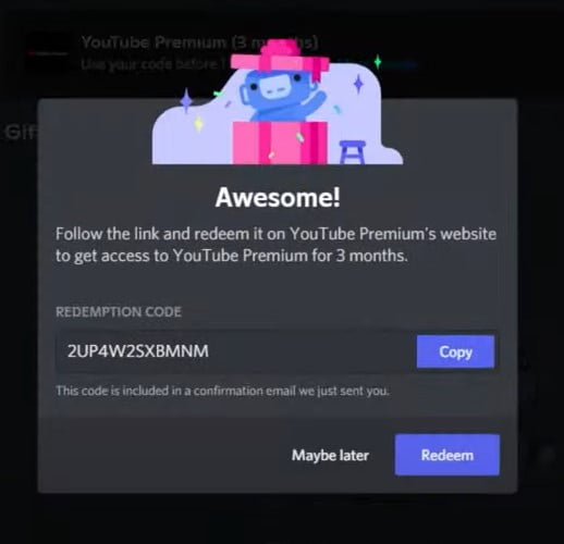 Fix "Something wrong" claiming gift on discord