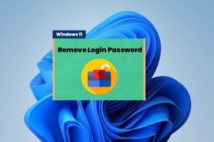 Remove login password from windows 11