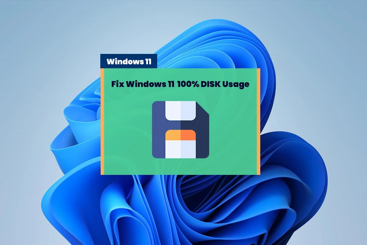 100% disc usage in Windows 11