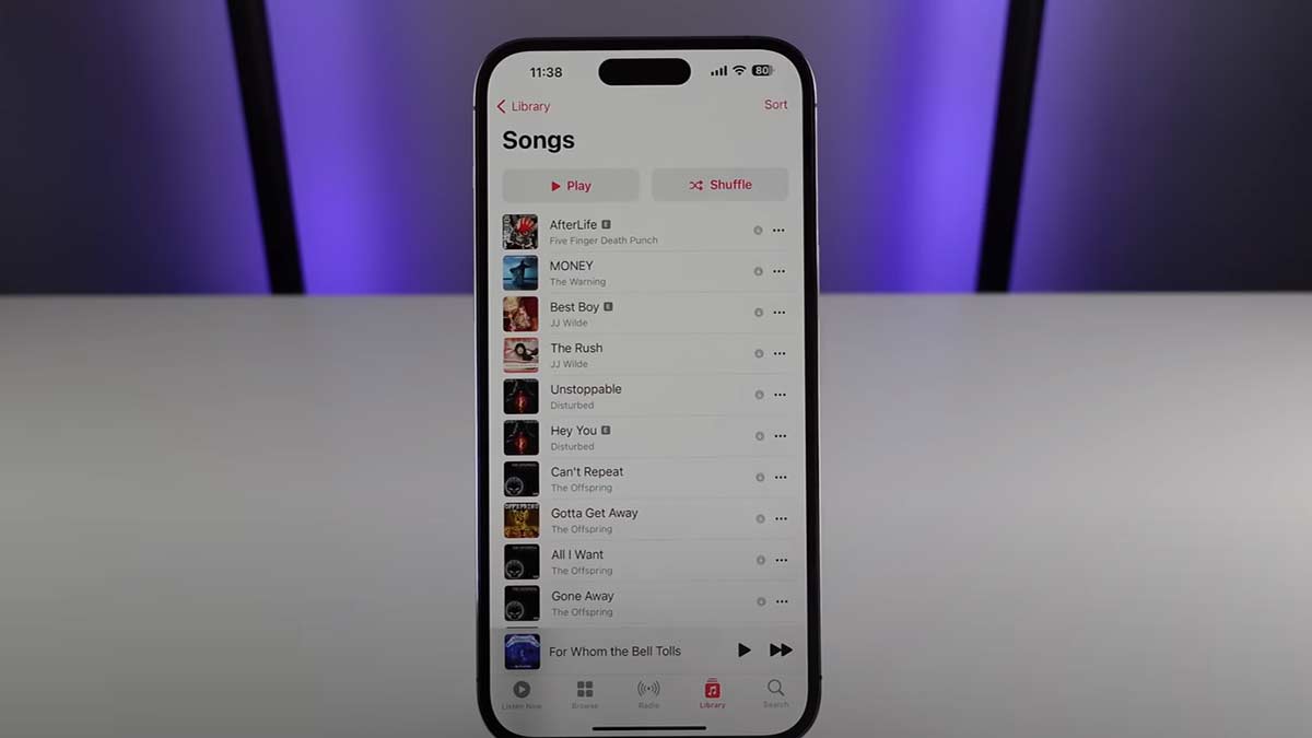 how to see top 5 artists on apple music