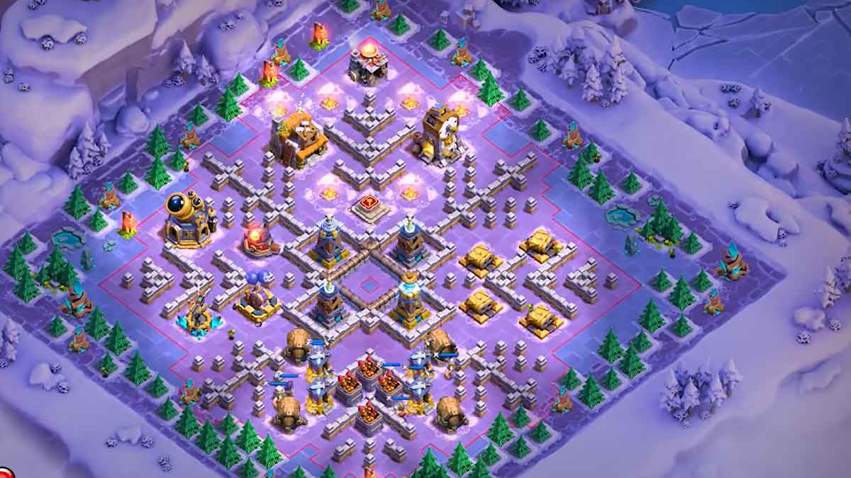 How to Beat Builder base of the north challenge