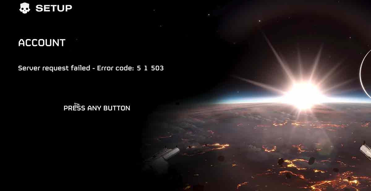 Fix Helldivers 2 Error Code 5 1 503 Server Request Failed