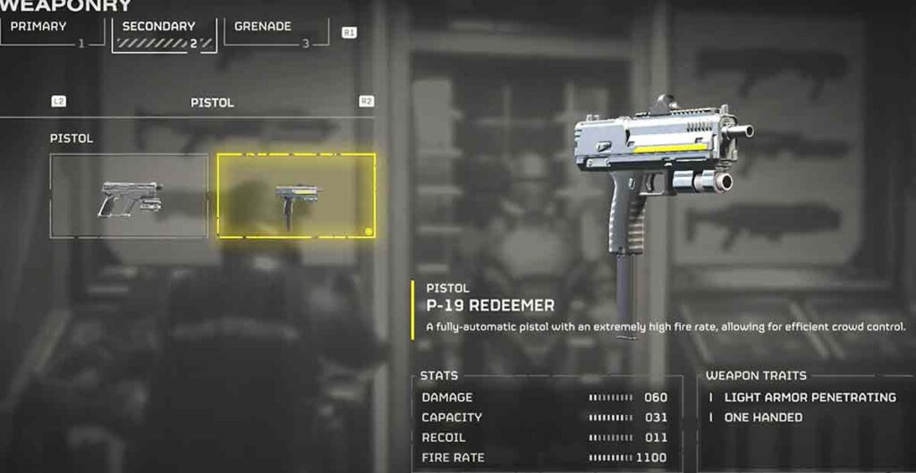 Helldivers 2: How To Use P-19 Reedmer Pistol Full Guide?