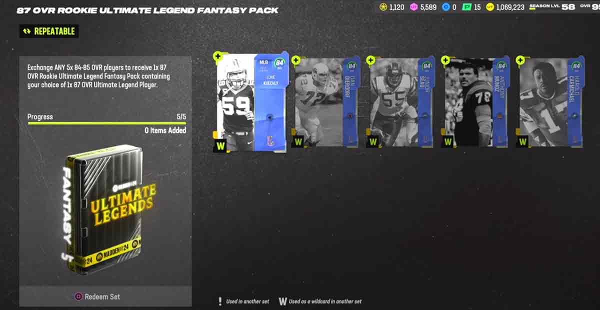 How to Use Ultimate Legend Tokens in Madden 24?