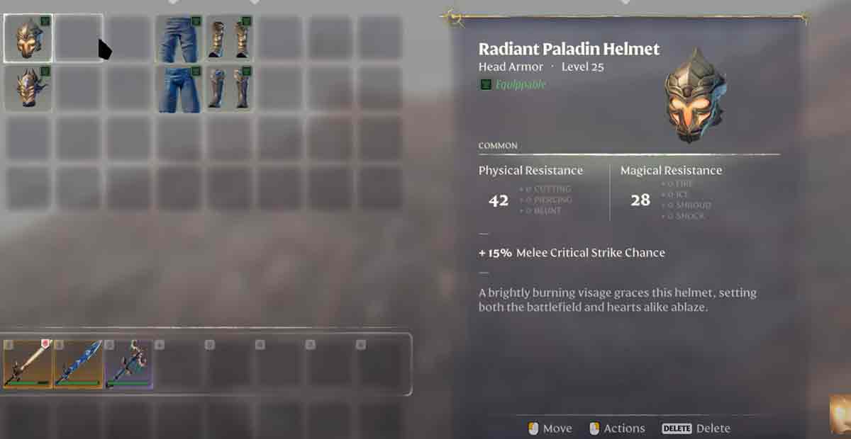 How to get Radiant Paladin Armor Enshrouded